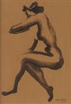 RAPHAEL SOYER Portrait of a Woman.